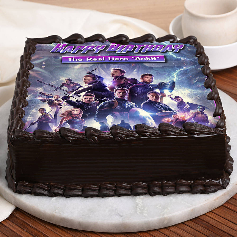 Avengers Marvel Birthday Cake – Cake Me Up Patisserie