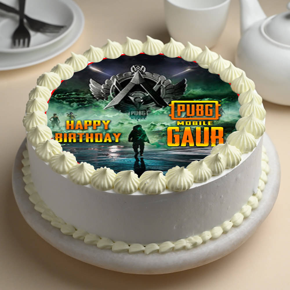 PUBG Gamer Cake – Creme Castle