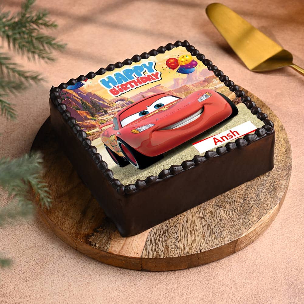 Speedster Birthday Cake Speedster Birthday Cake