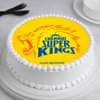 Chennai Super Kings Poster Cake