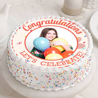 Congratulations Personalised Cake