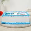 Side view of Doraemon Poster Cake