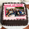 Bonne Chance - Best Wishes Photo Cake
