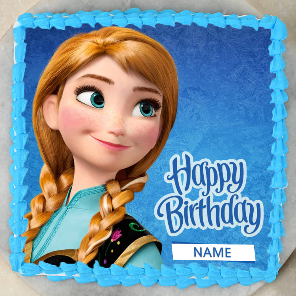 Kids Elsa Buttercream Cake – Miss Cake