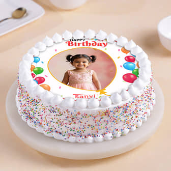 Happy Birthday Photo Cake Delight Birthday Cake