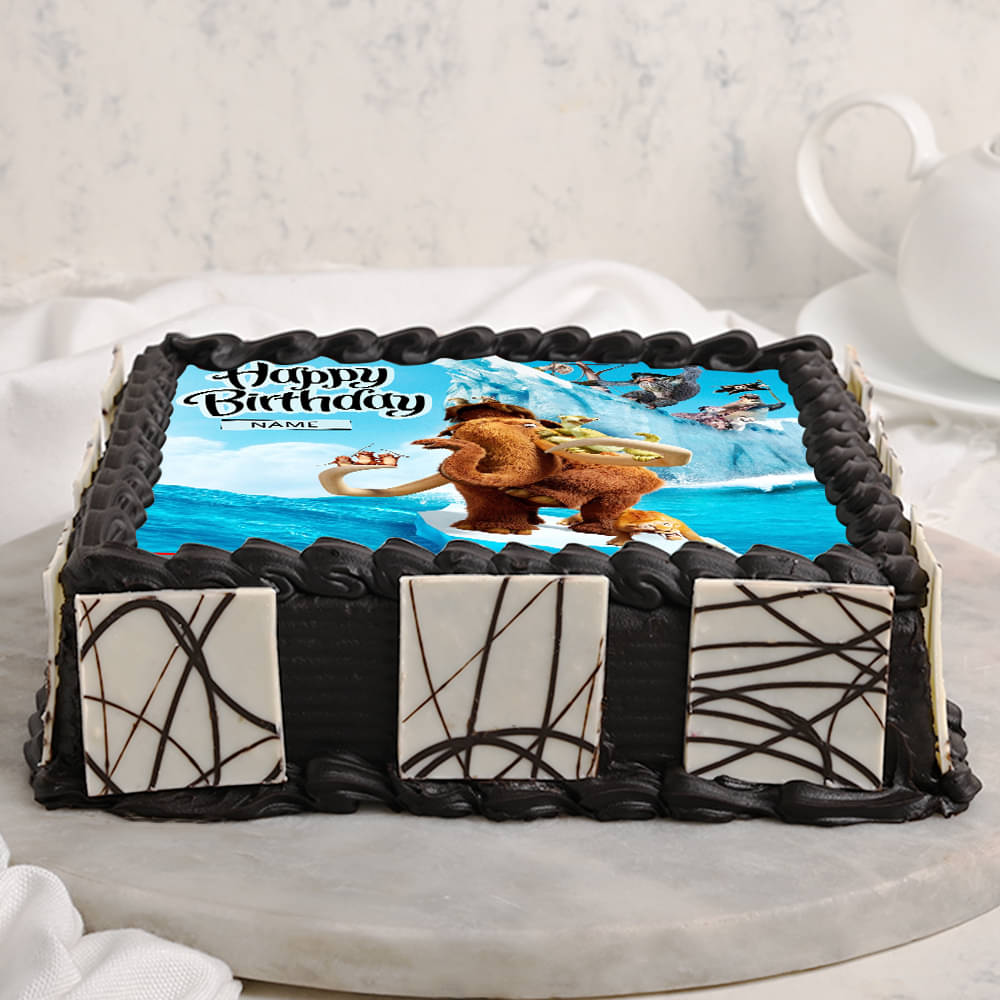 Ice Age 3 cake by Dark-Yuki on DeviantArt