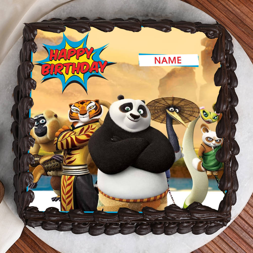Amazon.com: Panda Birthday Cake Toppers 3D Panda CupCake Toppers with  Bamboo Diy Panda Cake Decorations Kit for kids Panda Theme Party Supplies :  Grocery & Gourmet Food