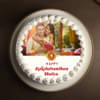 Rakhi Personalised Photo Cake With Single Rakhi