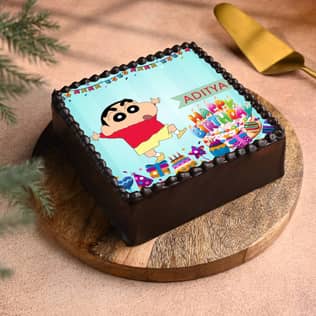 Fun Shinchan Birthday Cake