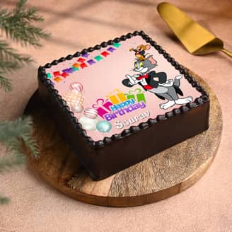 Tom N Jerry Cartoon Birthday Cake Tom N Jerry Cartoon Birthday Cake