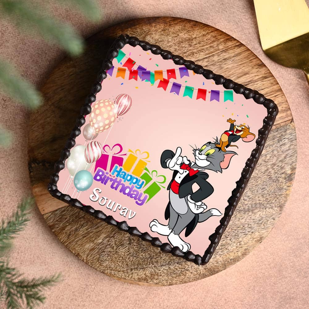 Tom N Jerry Cartoon Birthday Cake Tom N Jerry Cartoon Birthday Cake