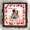 Top View of Anniversary Cake Online