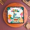 Order Square Dino Fun Birthday Cake Online