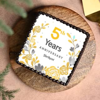 Fifth Anniversary Cake