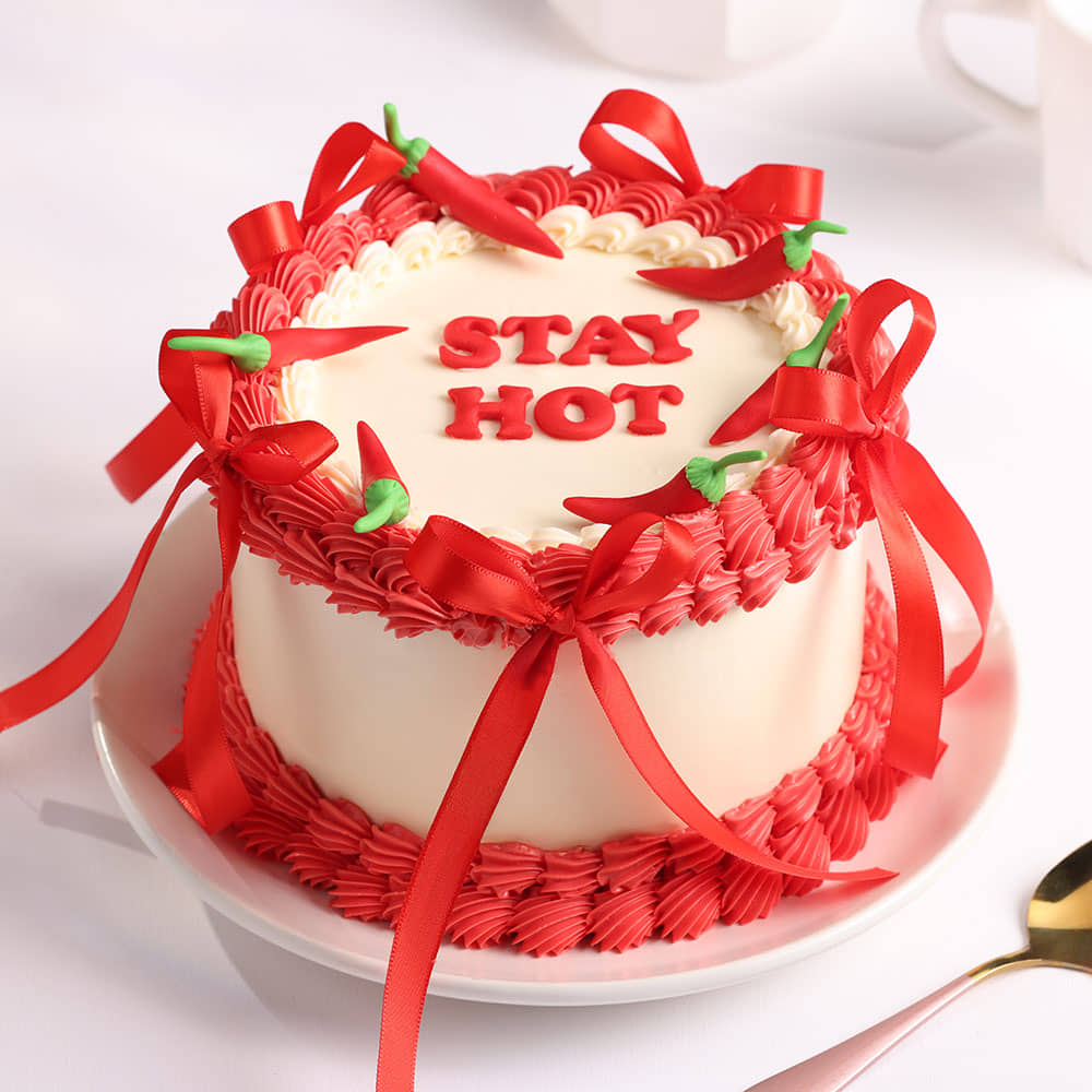 Stay Hot Mirchi Cake Stay Hot Mirchi Cake