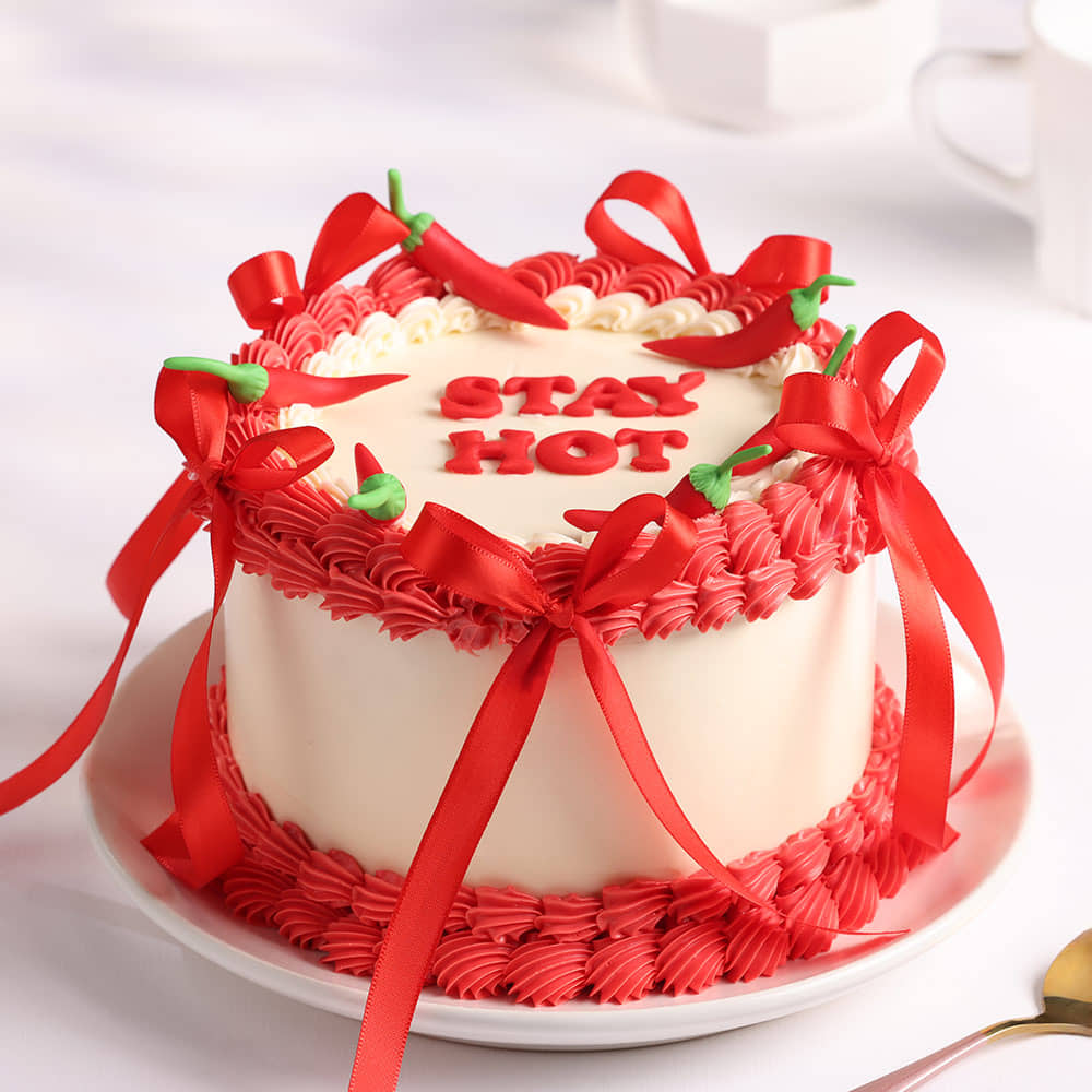 Stay Hot Mirchi Cake