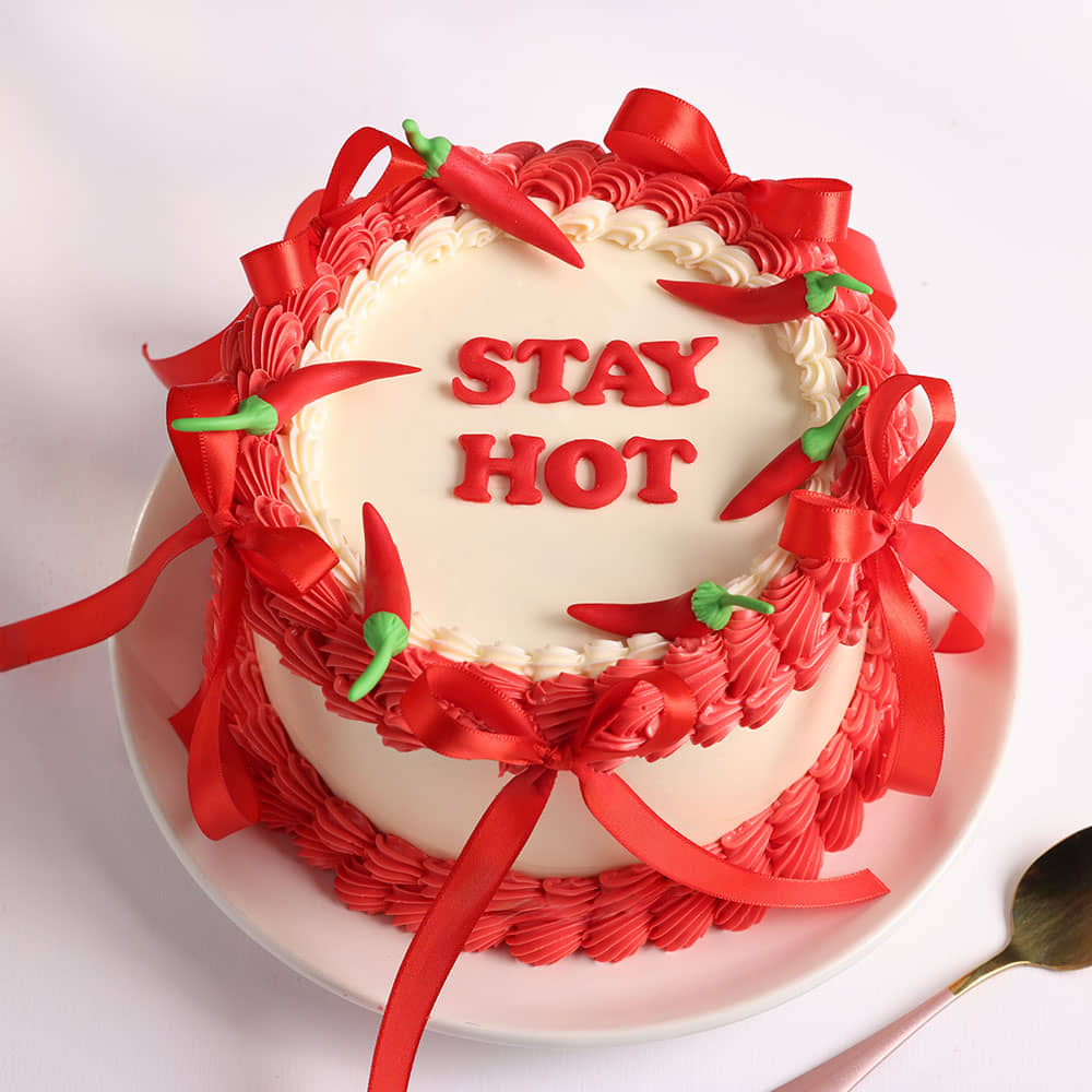 Stay Hot Mirchi Cake