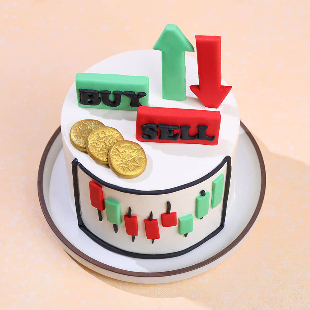Stock Market Sweet Success Cake