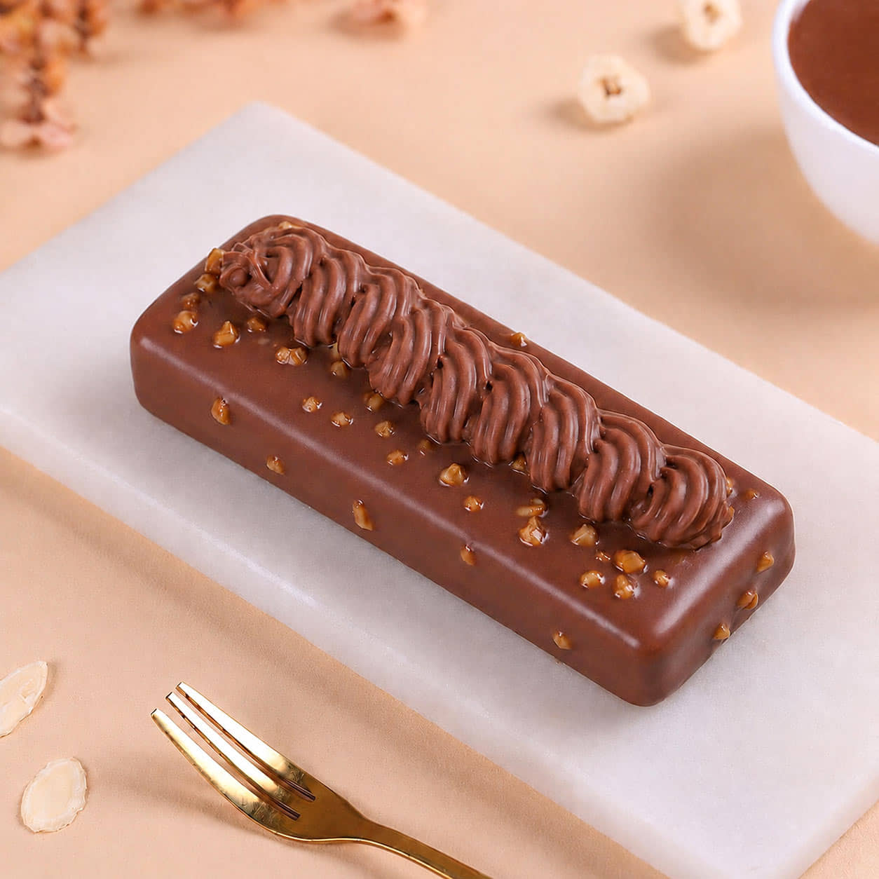 Strawberry Rocher Pastry - No Added Sugar