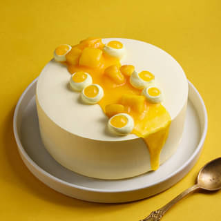 Sun Kissed Mango Cake