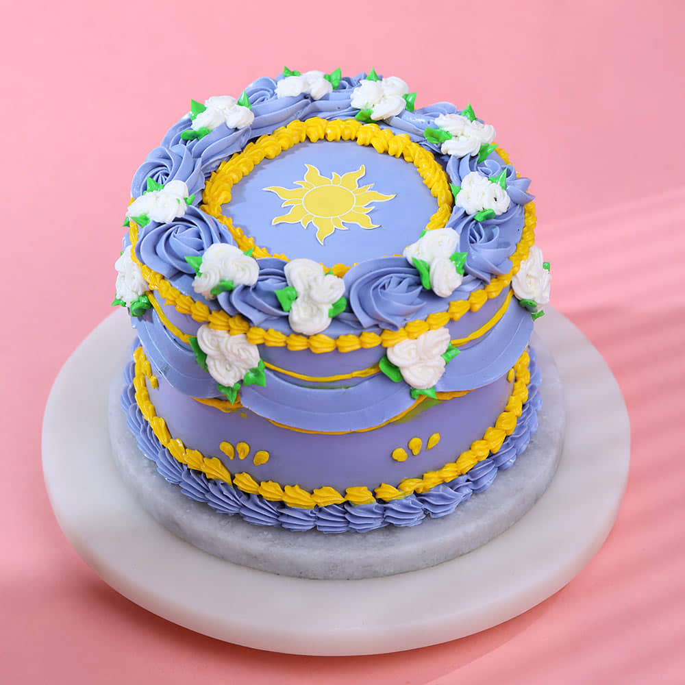 Sundrop Flower Rapunzel Cake
