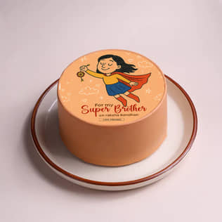 Super Sister Rakhi Bento Cake Super Sister Rakhi Bento Cake
