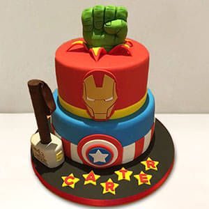 Super Hero Cakes