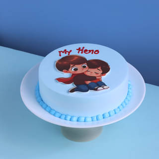 Superbro Celebration Cake for Brother's Day