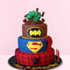 Superhero Fusion Fondant Cake