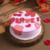 Sweet Hearts Anniversary Cake