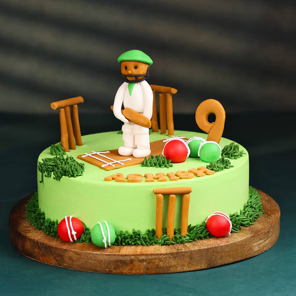 Side View of Champion Batter Cake