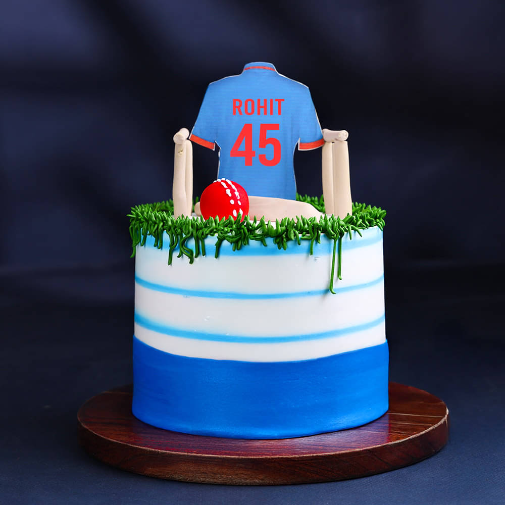 Sweet Innings Cricket Cake