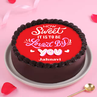 Sweet Love Valentines Cake Sweet Love Valentines Cake