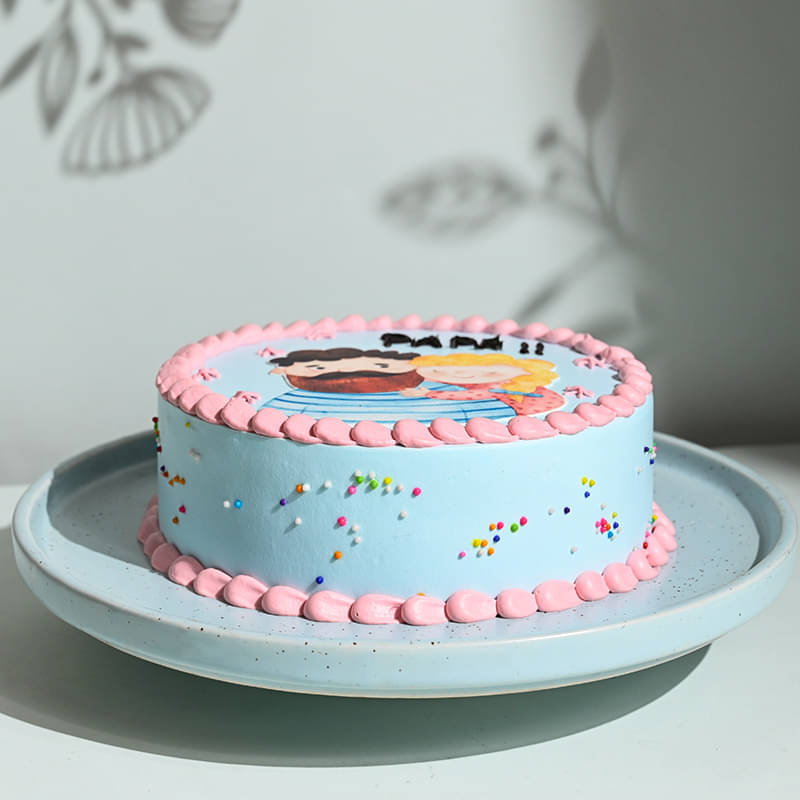 Sweet Moments With Dad Cake