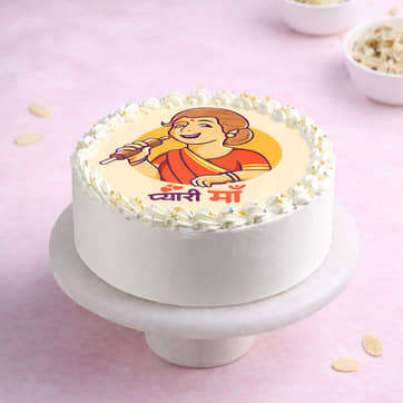 Sweet n Adorable Cake for Mom's Special Day