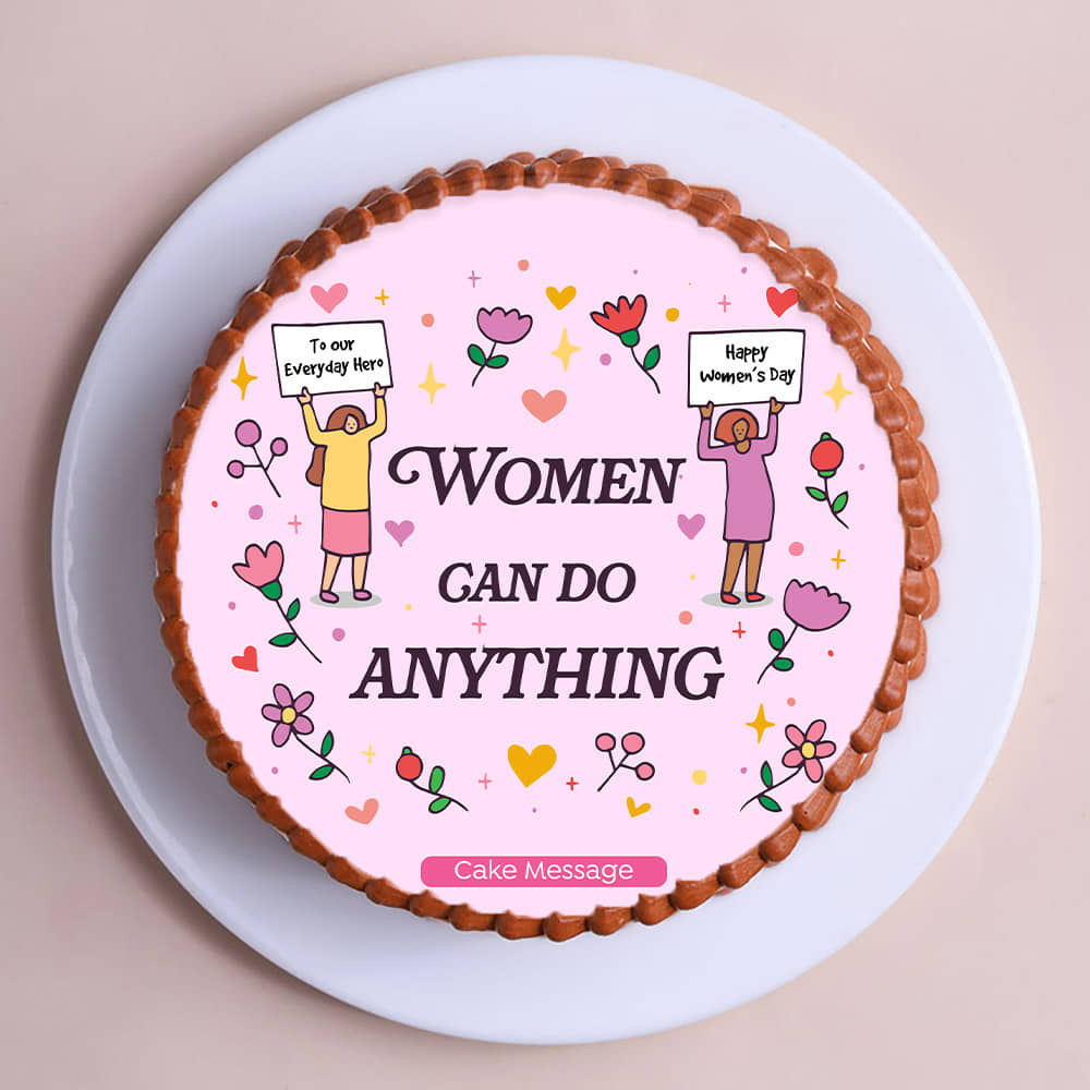 Empowering Womens Day Cake