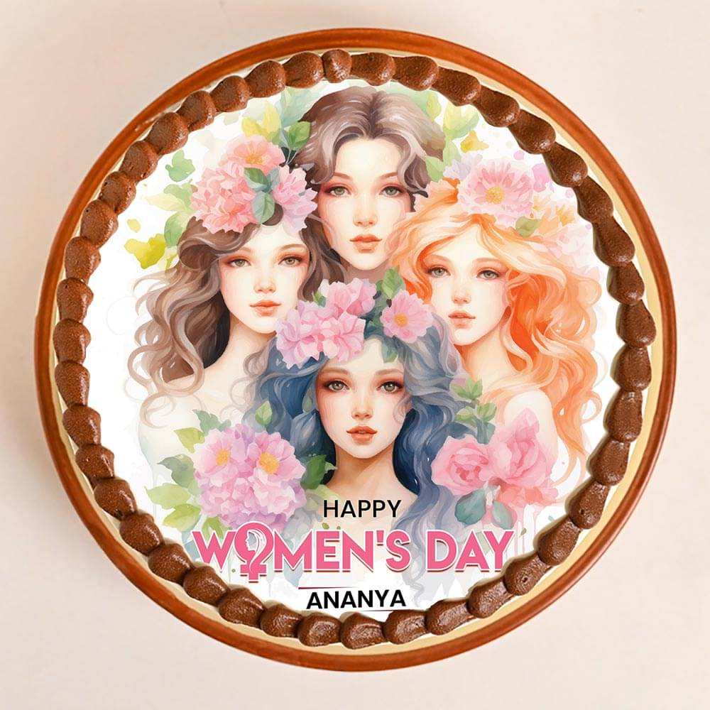 Sweet Womens Day Cake