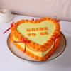 Sweetheart Bride To Be Cake
