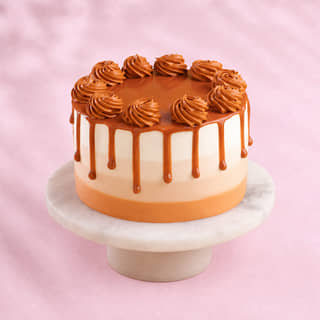 Swirly Butterscotch Drip Cake Swirly Butterscotch Drip Cake