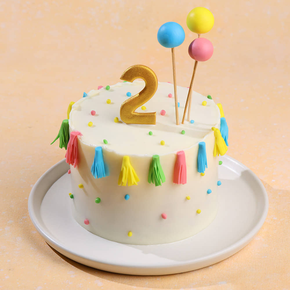 Tassel Fun Birthday Cake