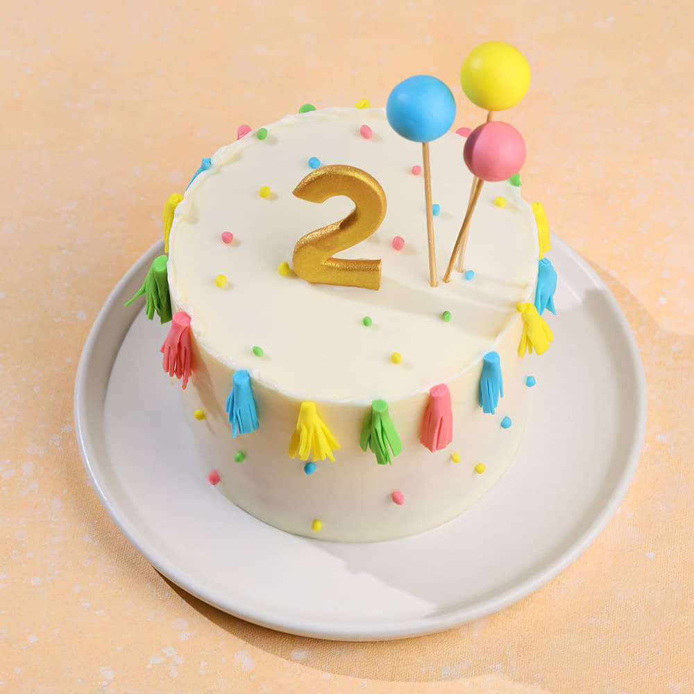 Tassel Fun Birthday Cake