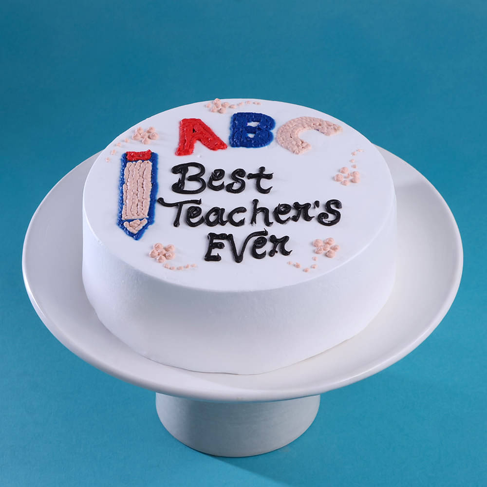 Teachers Day Pineapple Cake