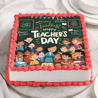 Teachers Day Cake Online
