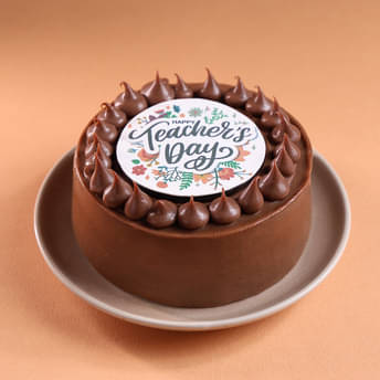 Teachers Day Chocolate Bento Cake