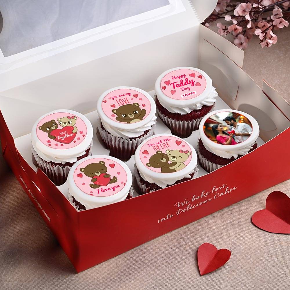 Six Teddy Day Cupcake Magic