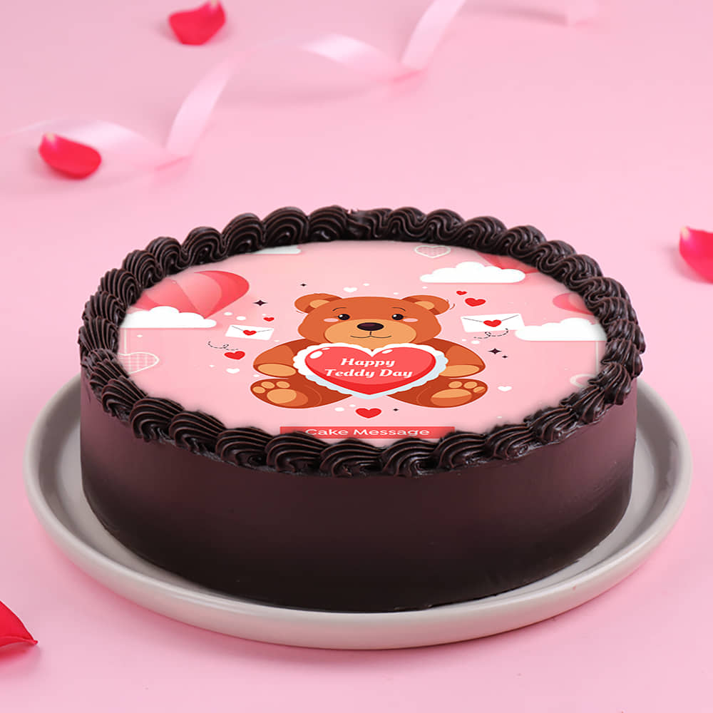 Teddy Day Love Cake