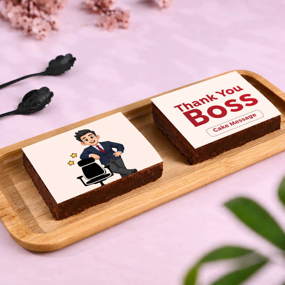Thank You Boss Choco Brownies Thank You Boss Choco Brownies