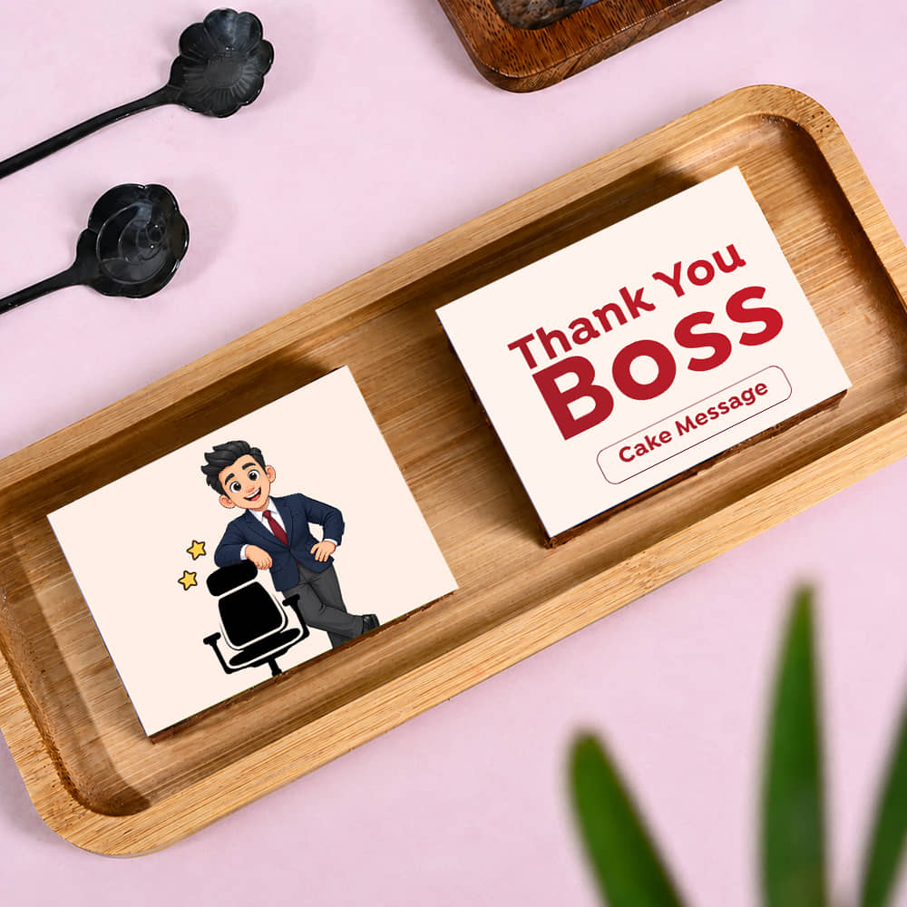 Thank You Boss Choco Brownies