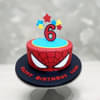 The Amazing Spiderman Fondant Cake