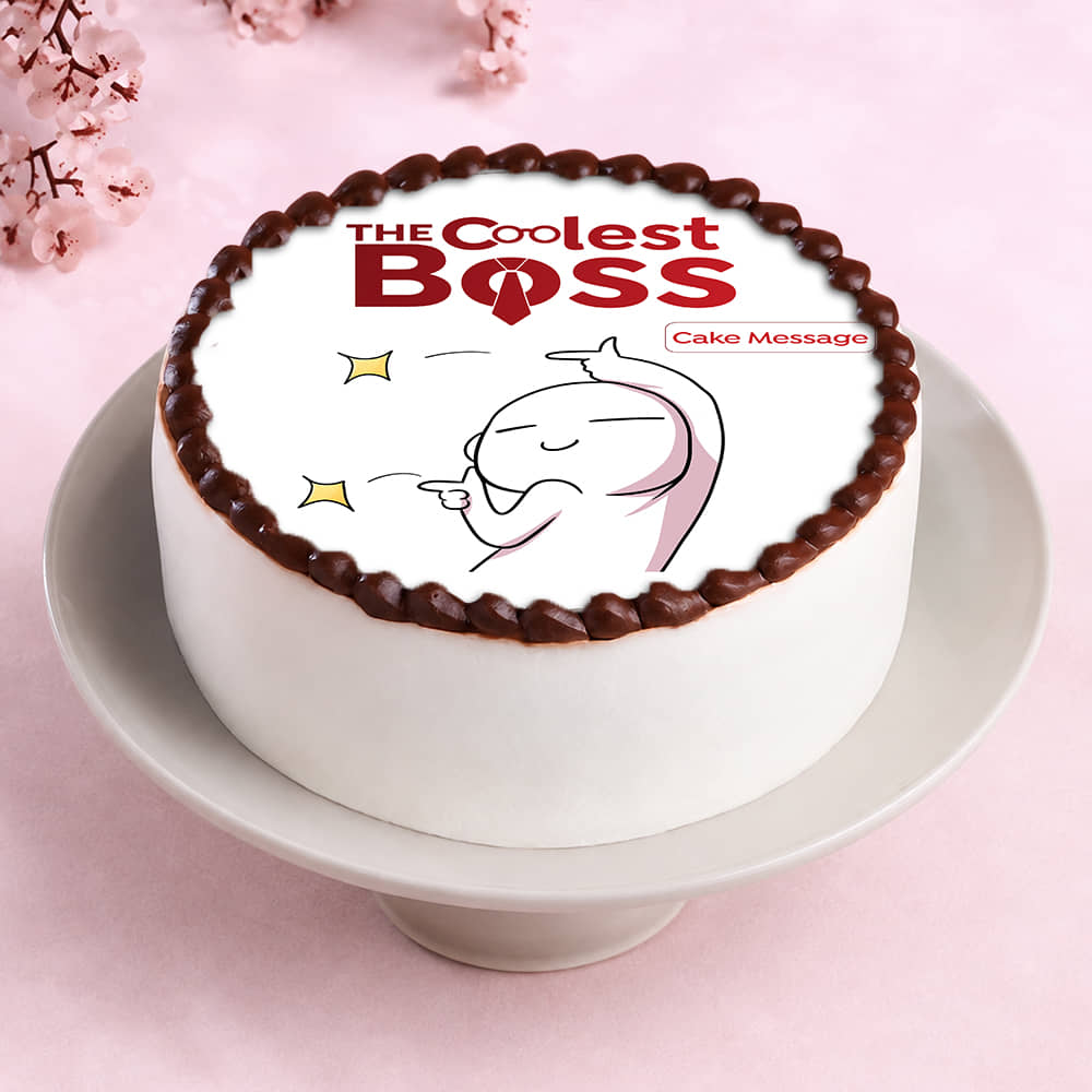 The Coolest Boss Cake The Coolest Boss Cake